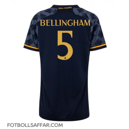 Real Madrid Jude Bellingham #5 Bortatröja Dam 2023-24 Kortärmad